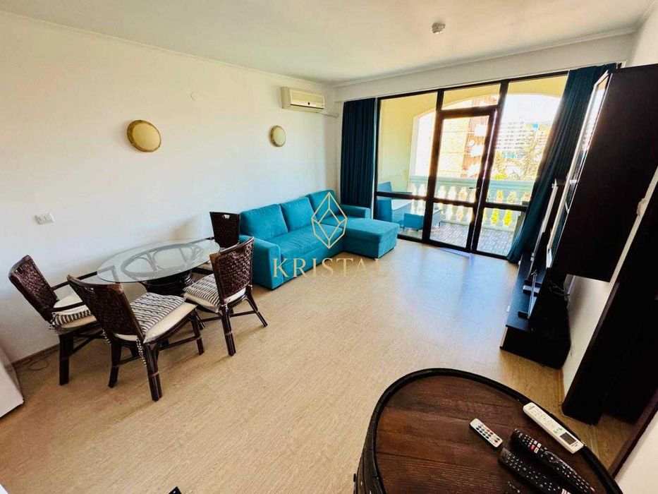 ID: 98 Просторен апартамент 1+1 на първа линия море в Слънчев бряг