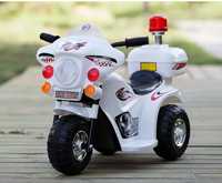 Motocicleta electrica cu 3 roti pentru copi 1-3 ani , LQ998 NOUA #ALB