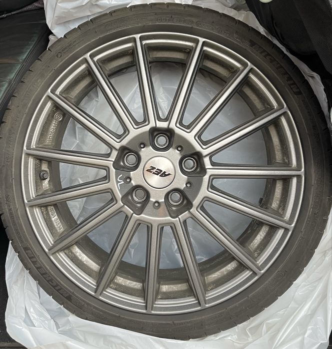 Jante aliaj AEZ Steam Graphite 18 5x112