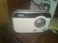 Radio portabil Akai PR003A-410 1W Alb