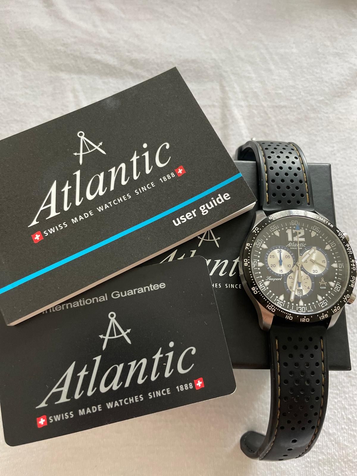 Atlantic Chronograph Sport,Limited Edition TOP Price Swiss Made