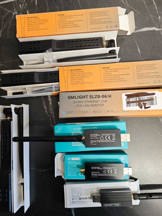 SLZB-06M Zigbee Ethernet, PoE, USB, EFR32MG21,Home Assistant