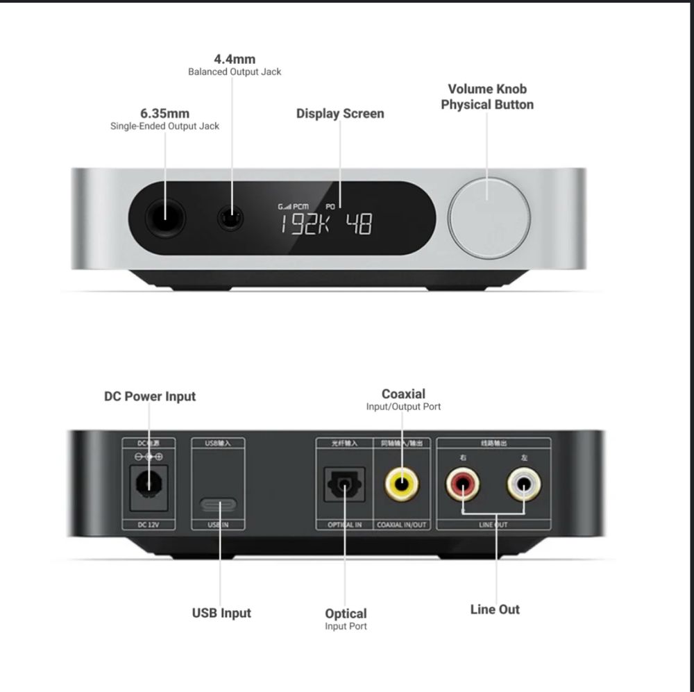 ЦАП усилитель Fiio k11 r2r