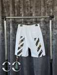 Pantaloni Scurți OFF-White Caravaggio Crowning S/S • Calitate TOP