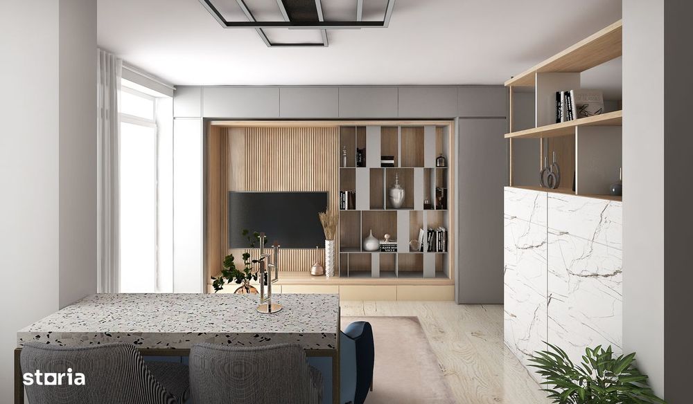 Studio 36mp utili, balcon 6mp, Calea Surii Mici-Magnolia