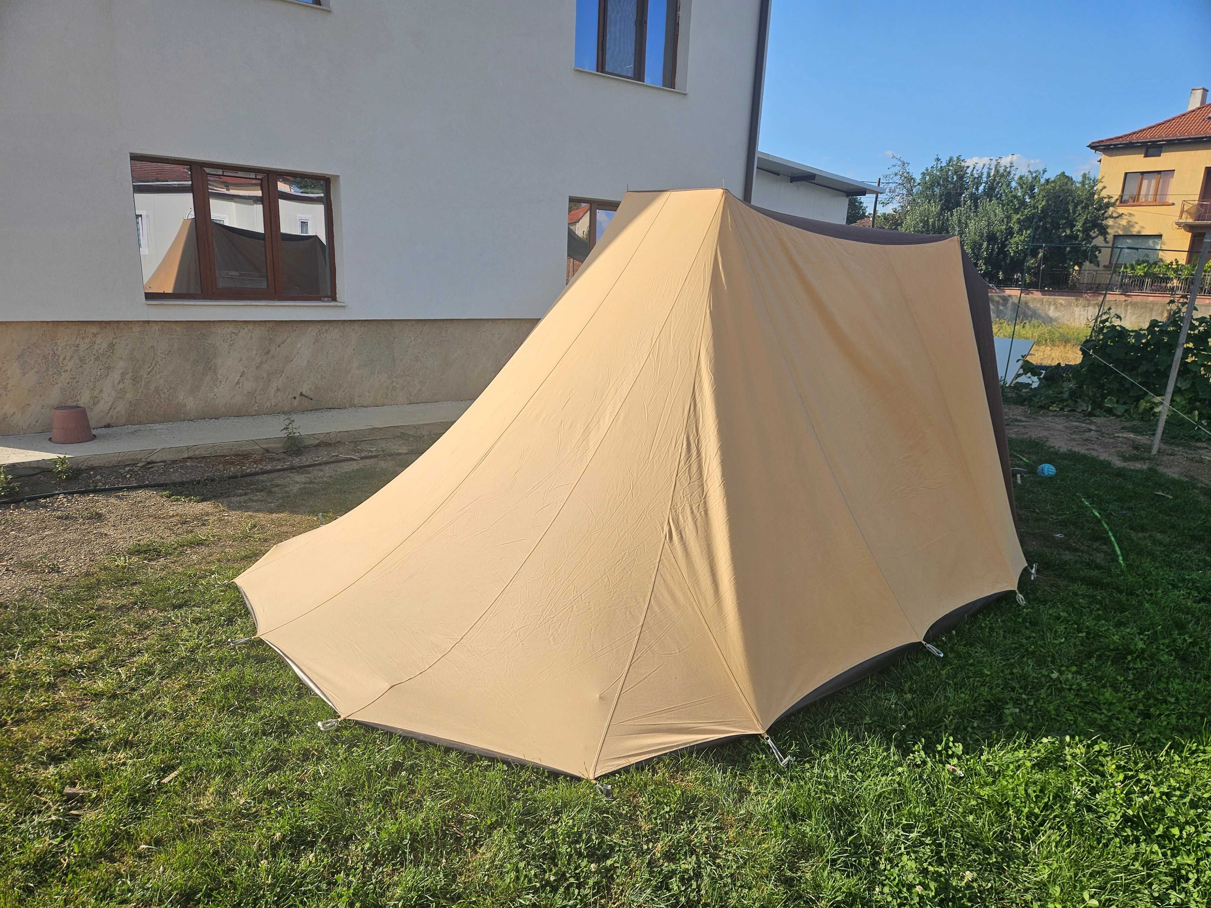 Памучна палатка ESVO Sportief 4 местна