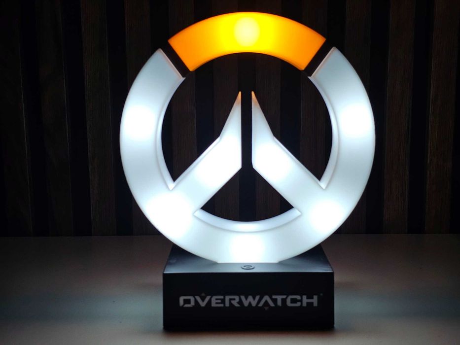 Lampa LED sigla Overwatch