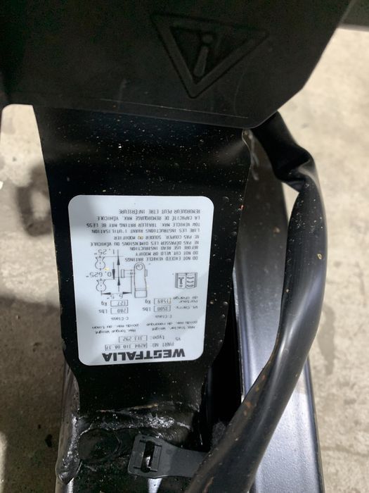 Suport carlig remorcare Mercedes C class w204