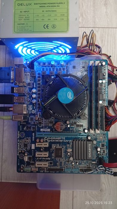 Kit Pc : Gigabyte GA-H61M-S2V-B3, I5 Quad Core 3,6 GHz, 16 GB DDR3,