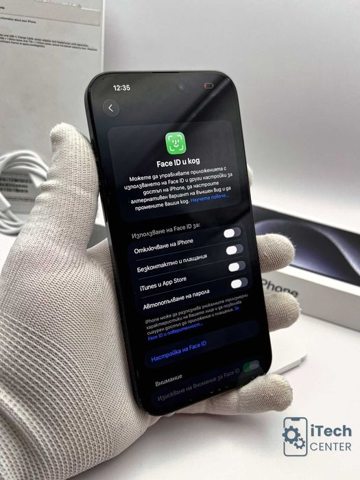 iPhone 15 Pro MAX, 256GB, Blue Titanium, КАТО НОВ, 1г. ГАРАНЦИЯ!