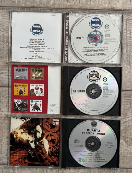 Cd-uri eurodance 90’s - Captain Hollywood Project/Reel 2 Real/ Quartz