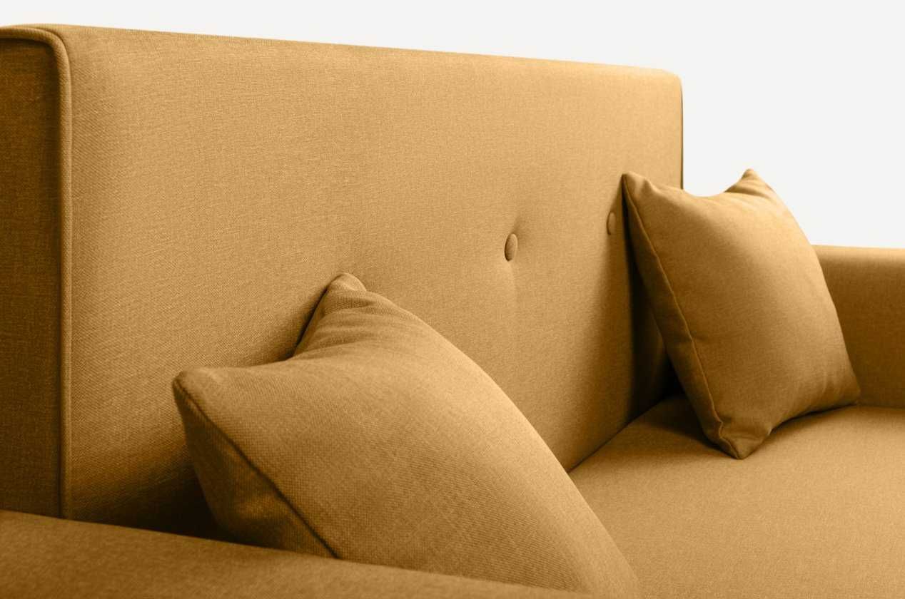 Диван прямой Види Textile Yellow