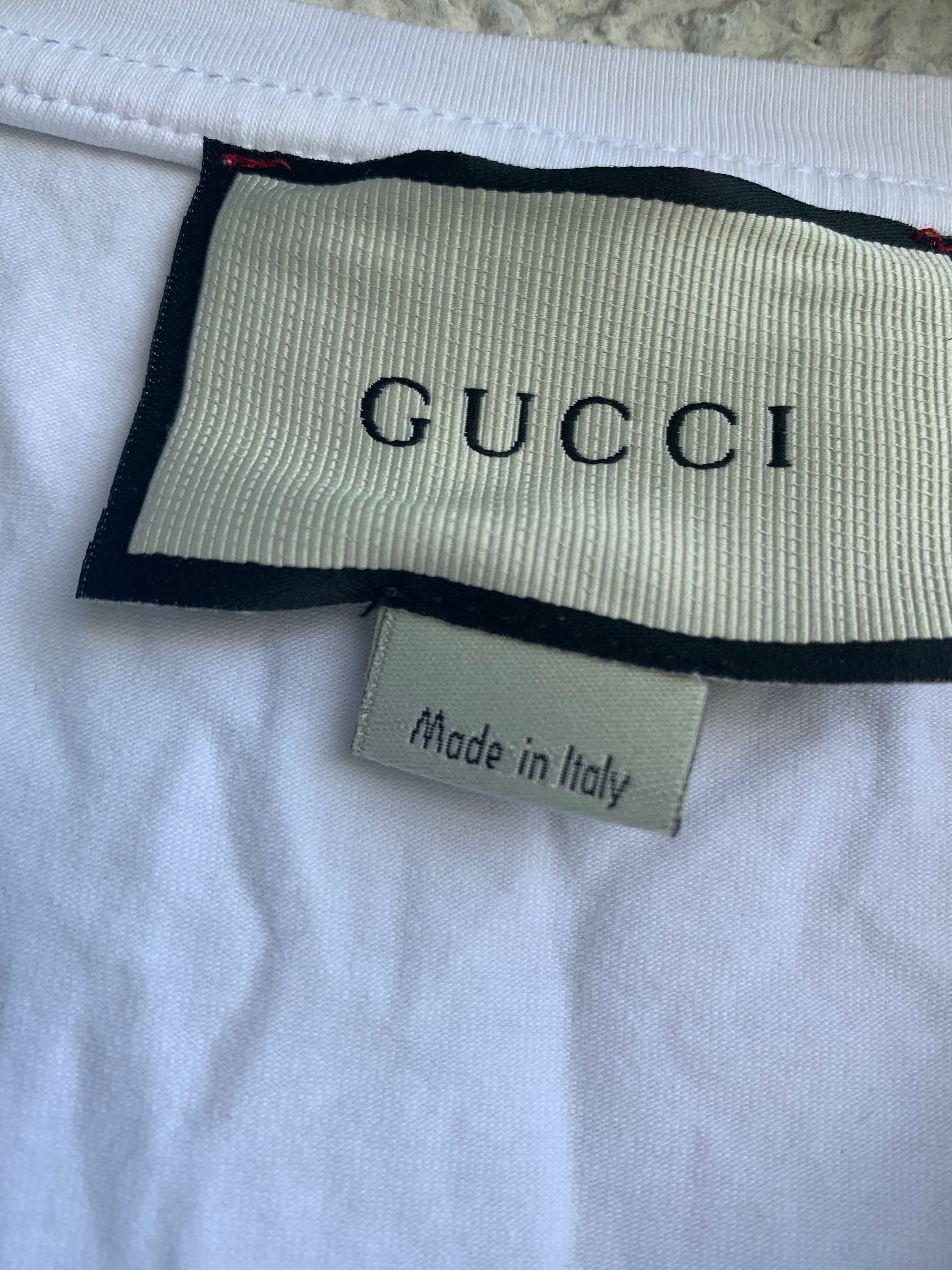 Тениска дамска бяла Gucci