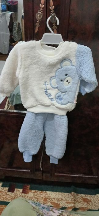 Продам тёплые двойку для новорождённого