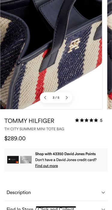 Оригинална дамска чанта Tommy Hilfiger