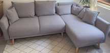 Coltar extensibil gri