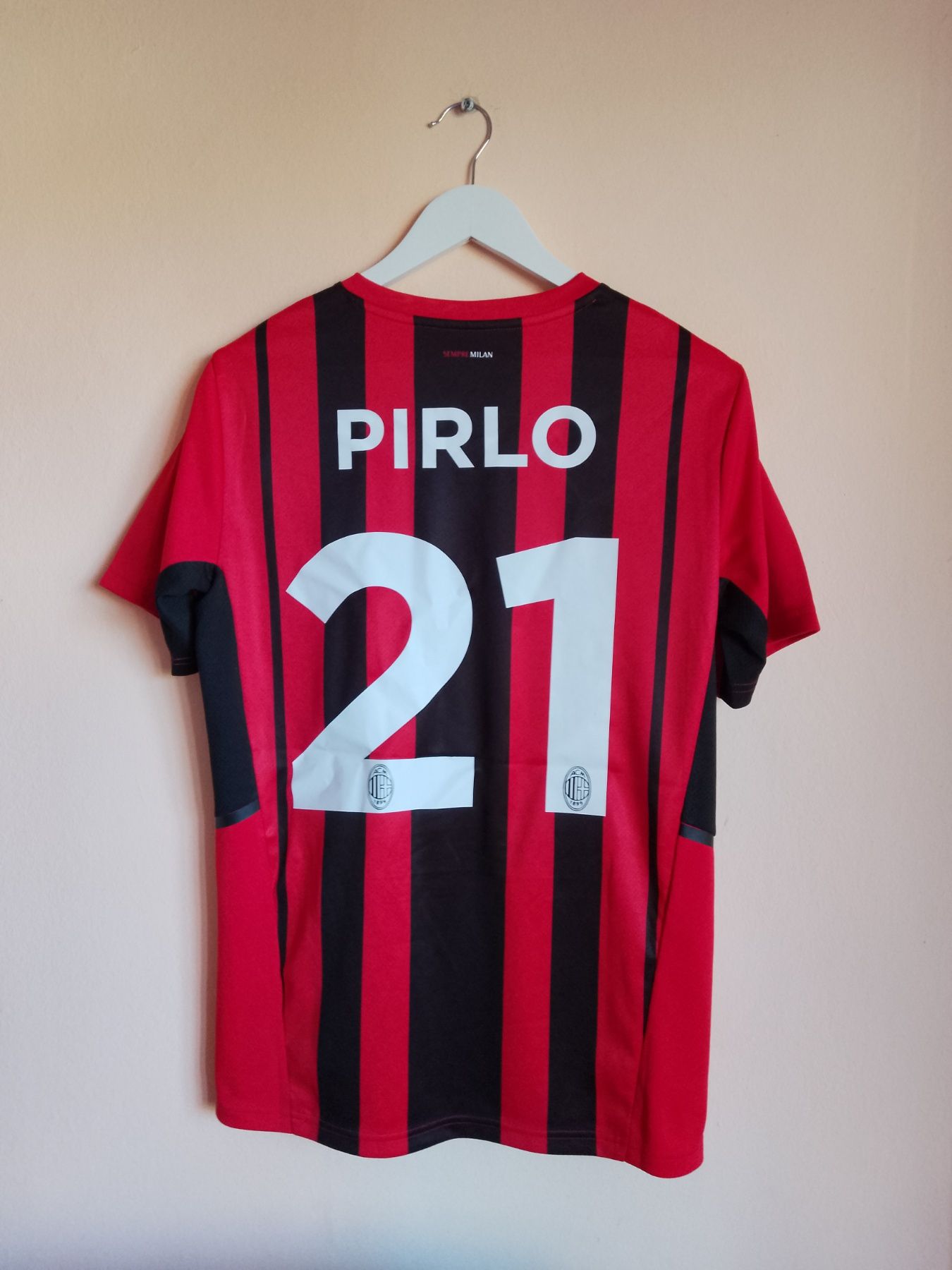 Tricou Fotbal AC Milan #21 Pirlo