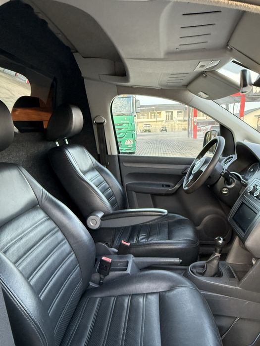 Vw caddy 2012, piele, navigație/jante 17 autoutilitara, 1.6 tdi, dubă,