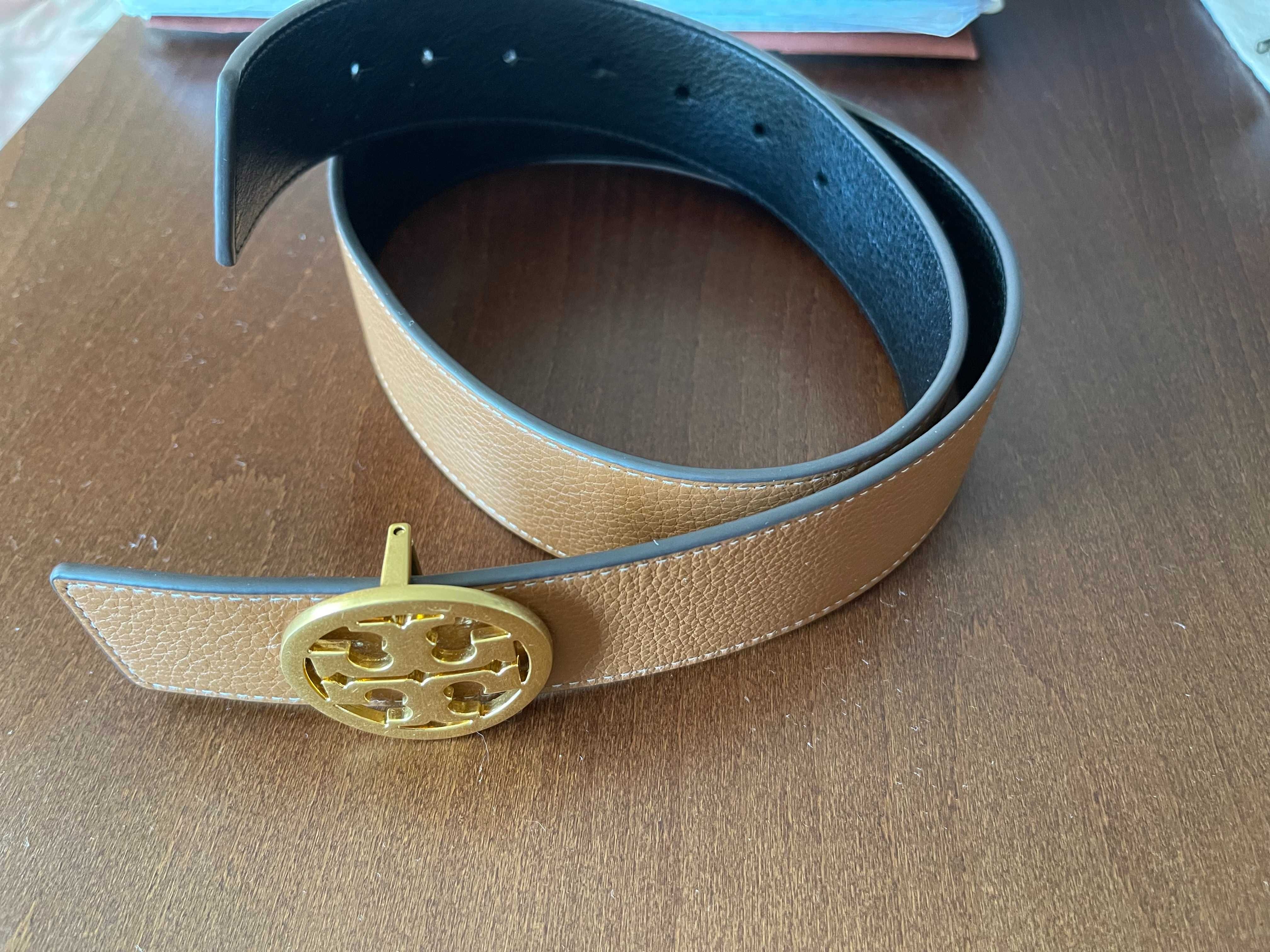 Kожен колан с две лица - Tory Burch