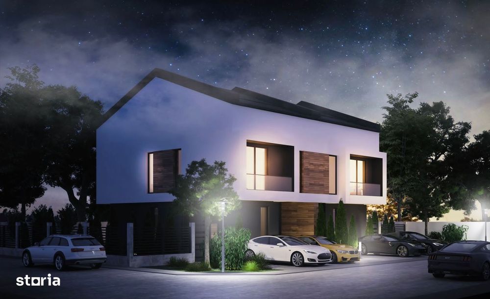 Vila Premium, P+1E+M, su 171 mp, teren 242 mp