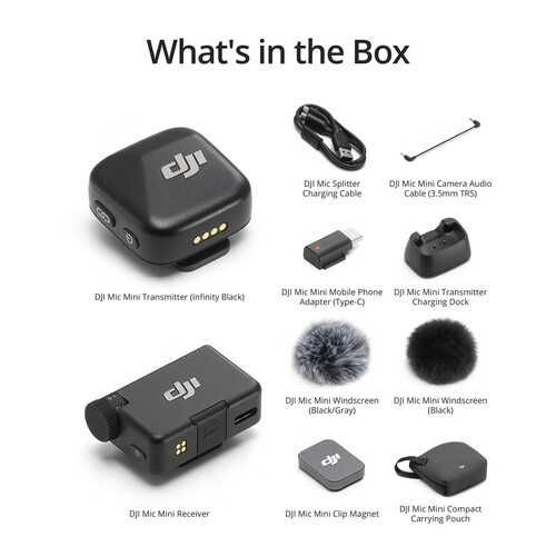 Новый! DJI Mic mini (1 TX + 1 RX) (Запечатанный)