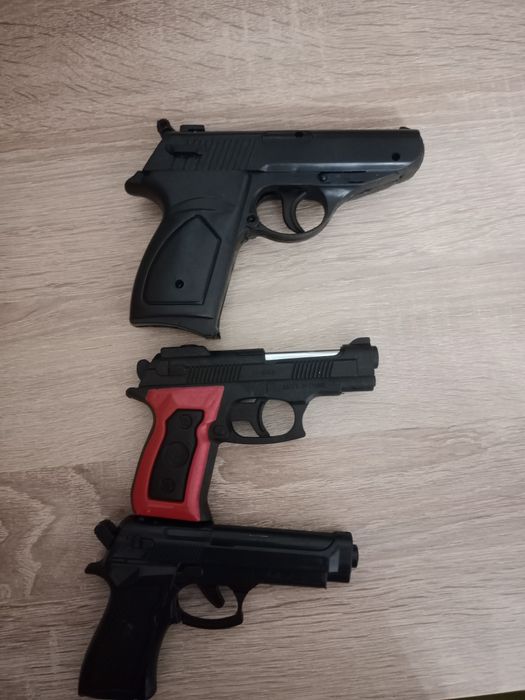 Пистолет игрушечный 3 шт.