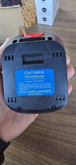 Acumulator xmate 18V 2,5A pentru scule bosch
