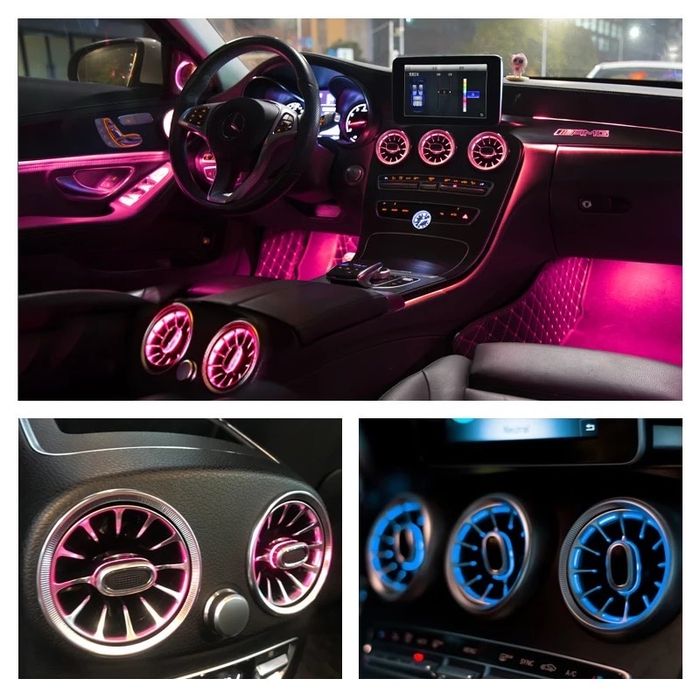 Grila gura ventilatie led tweetere Mercedes A C CLA GLA GLC X253 W176