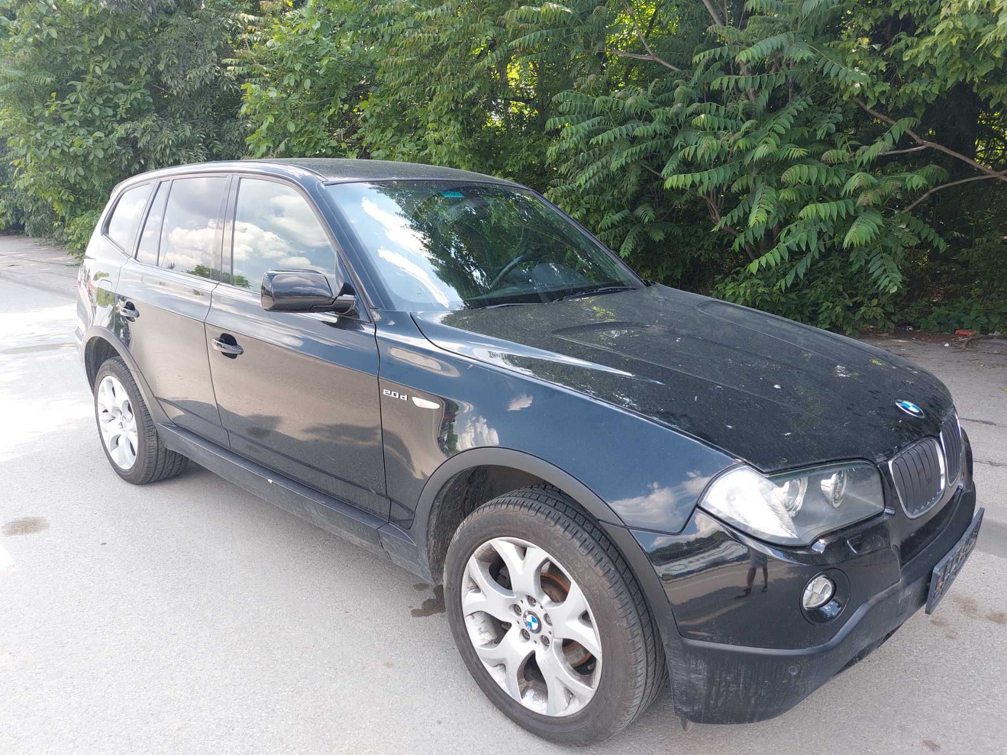 На Части:BMW X3 2.0d 177 к.с. AUTO 2008 Налични рейка, раздатка, табло