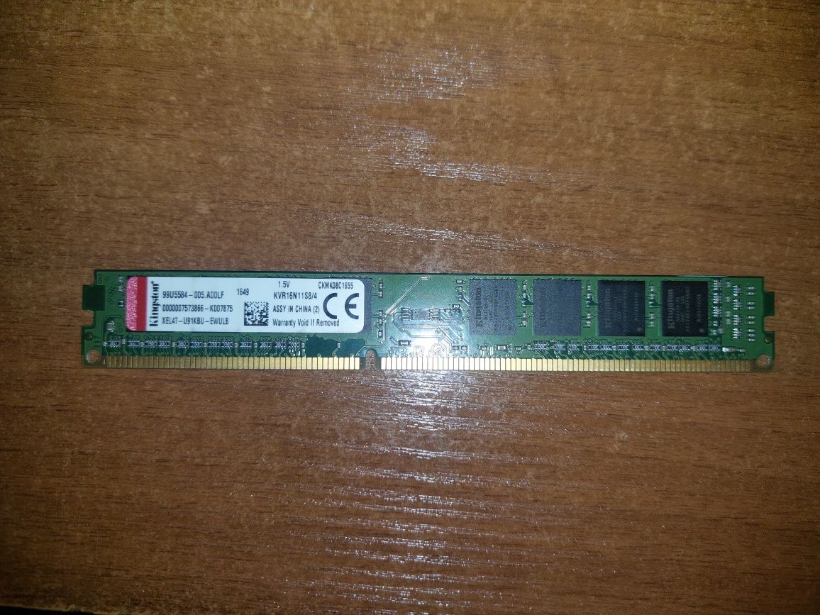 оперативная память DDR3 4гб