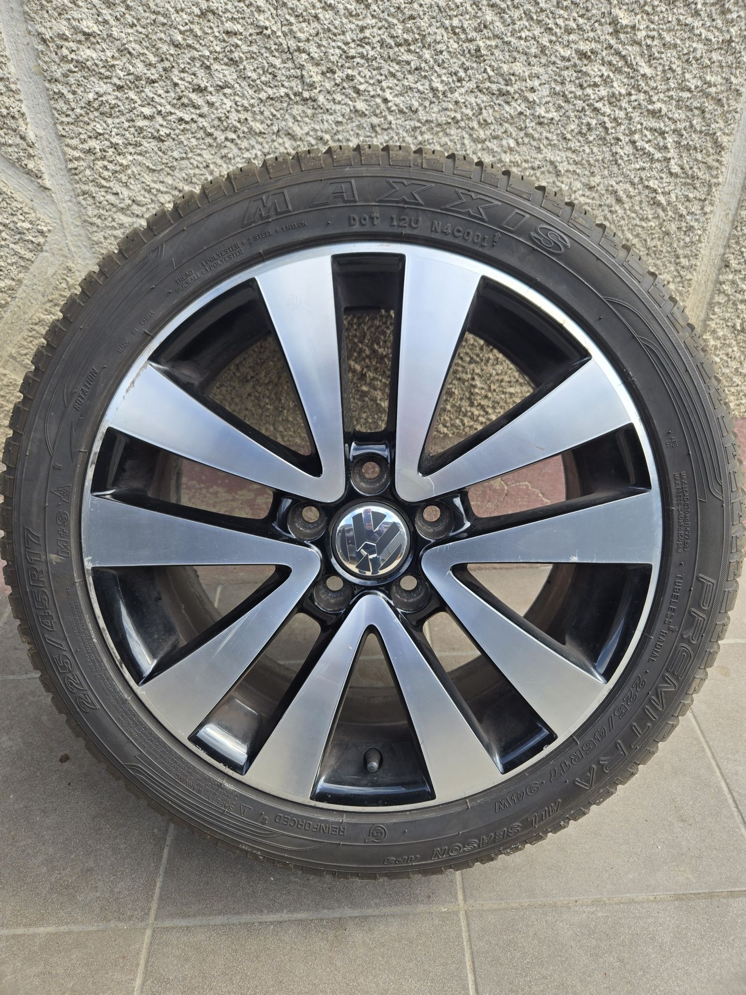 Vand  jante aluminiu 17" VW