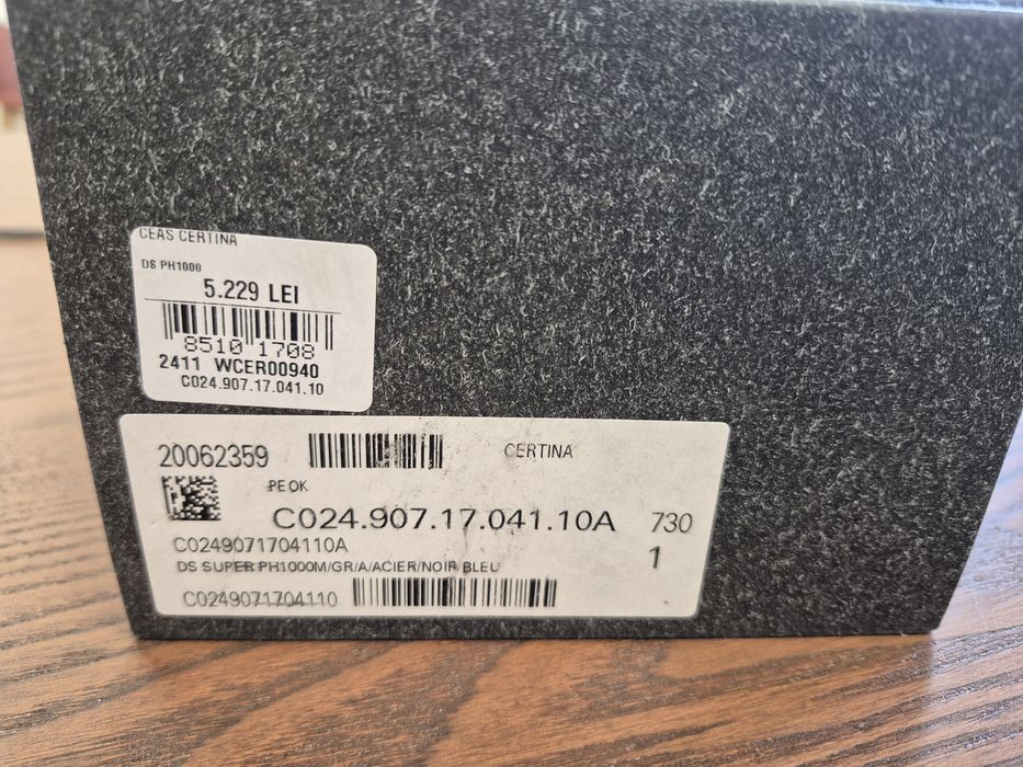 Certina DS Super PH 1000M Automatic.