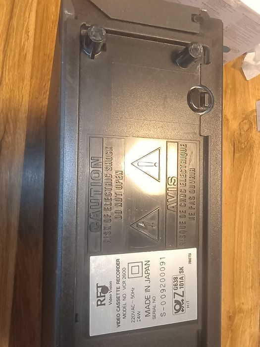 Videorecorder vintage ,VRC 2600 ,Japan ,colecție VPS,/JQ,piesa de cole