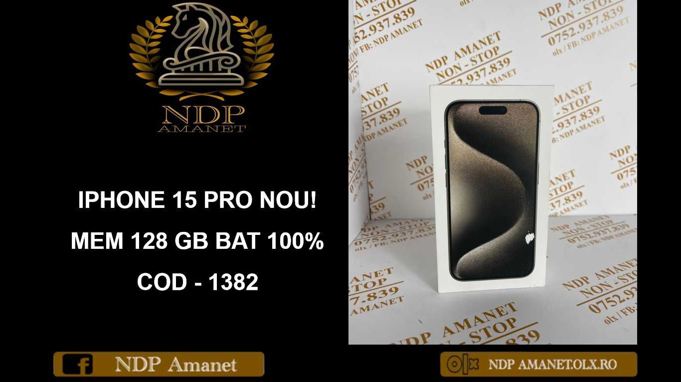 NDP Amanet NON-STOP Bld.Iuliu Maniu 69 IPHONE 15 PRO NOU! (1382)