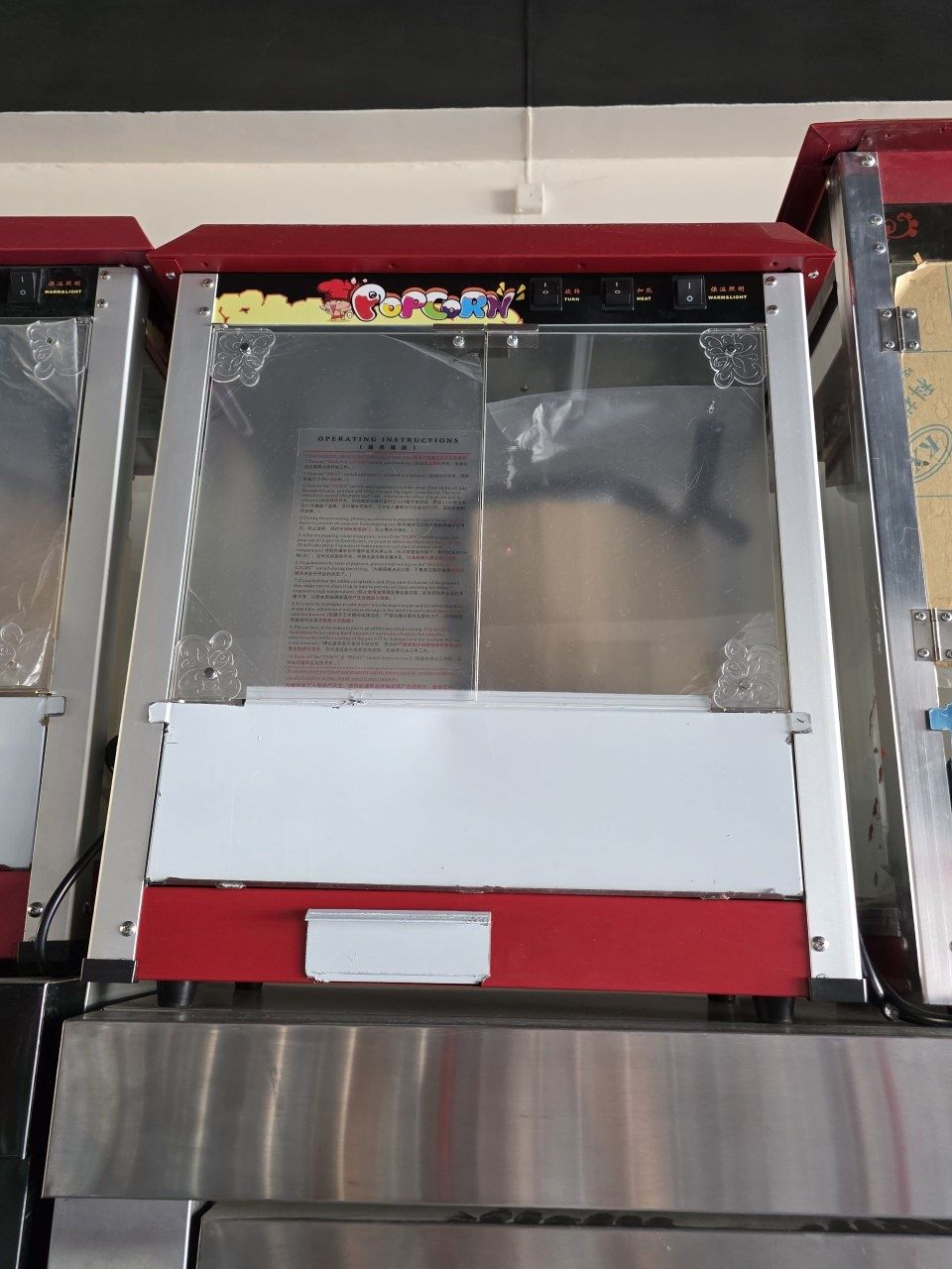 Попкорн popcorn aparati katta kichigidan mavjud