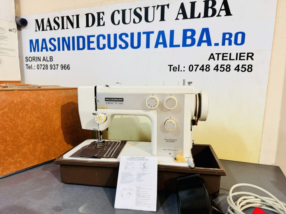 Masina de cusut electrica NECKERMAN Dorina cu piese metalice