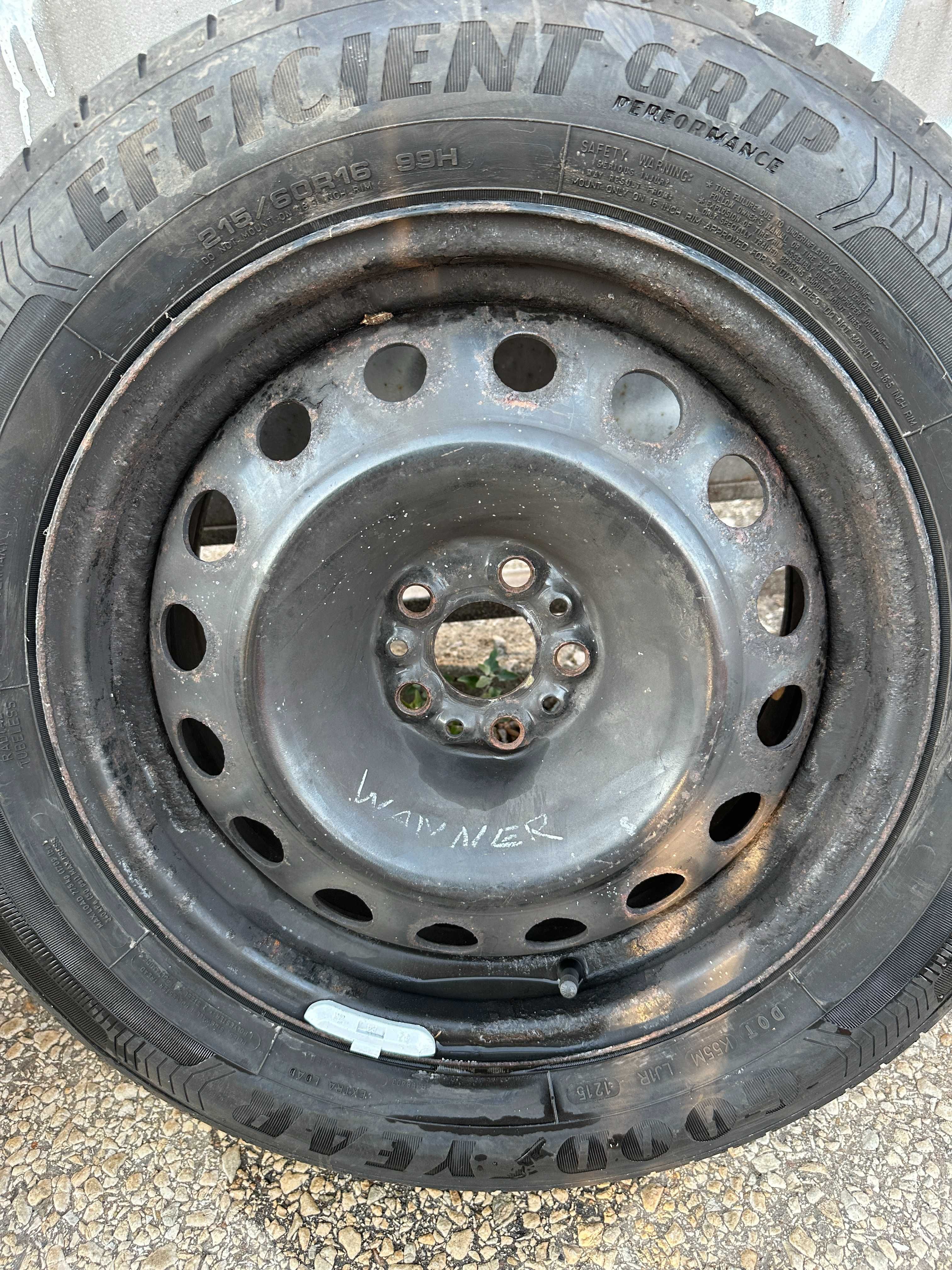 2бр. железни джанти 16" 5х98 - Fiat, Lancia