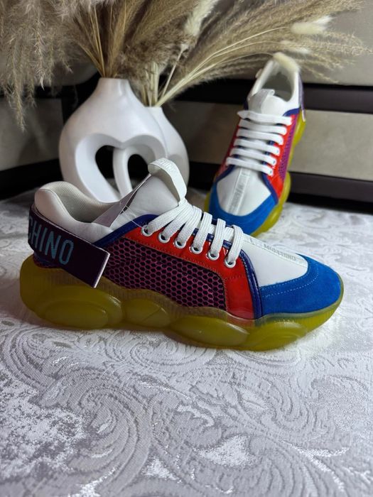 Moschino Teddy bubble Yellow/Multi Размер:40