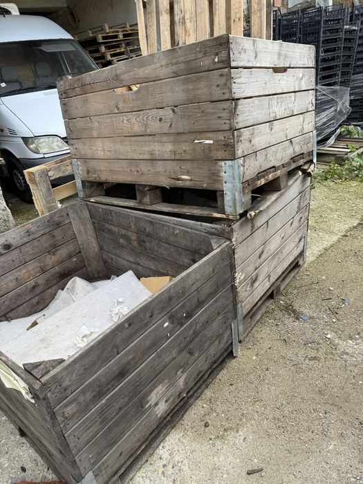 Дървен бокс пале