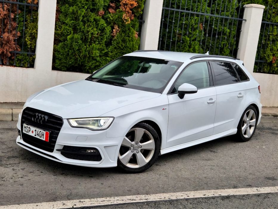 Audi A3-S line plus- Stronic- Automat-Active Sound Tobe-Garantie