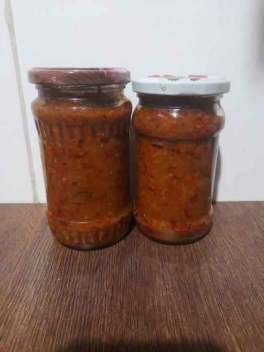 Zacusca de vinete  ,diverse gemuri și dulcețuri