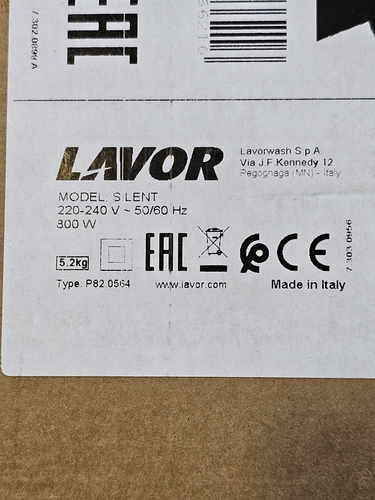 Aspirator compact LAVOR-PRO SILENT PRO compact (76 db), 82460001 (nou)