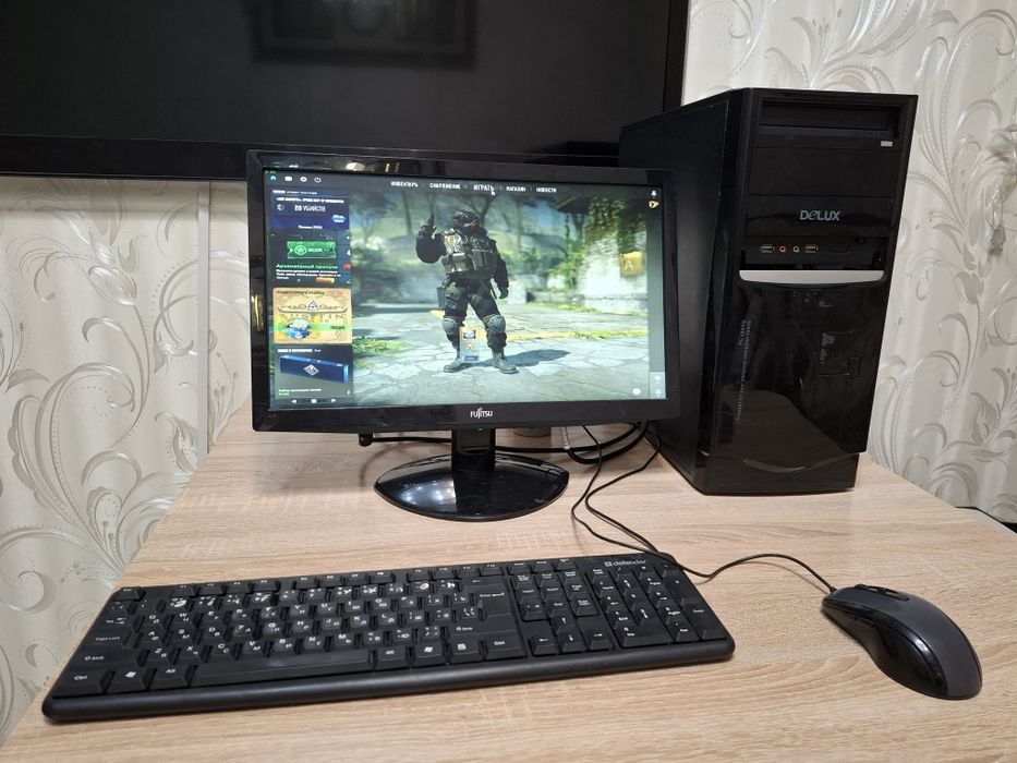Компьютер игровой i5 3330/GTX 650 1gb/8gb OЗУ/128gb SSD/500gb HDD