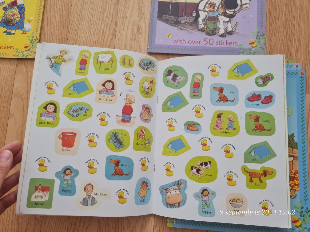 Colectia Usborne Poppy and Sam, Poppy si Sam