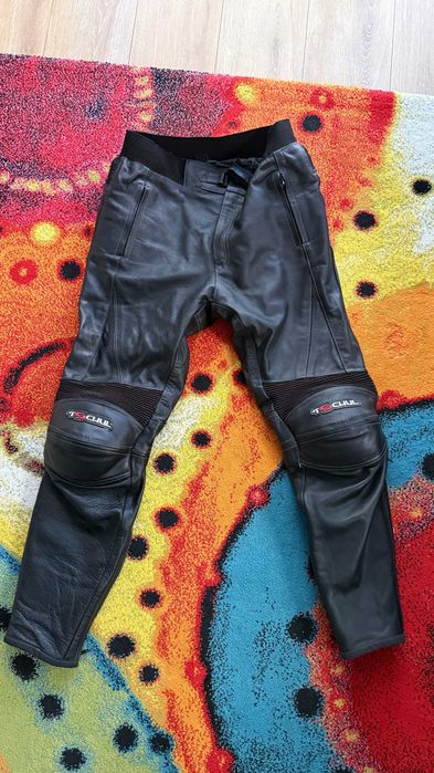 Pantaloni moto piele Tschul sport masura 52