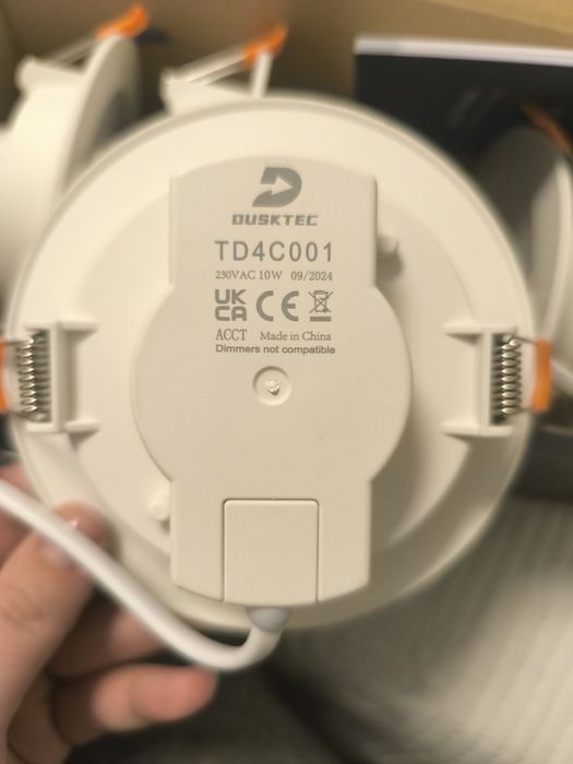 Set 5 spoturi încastrate , compatibile cu Alexa 2700-6000k