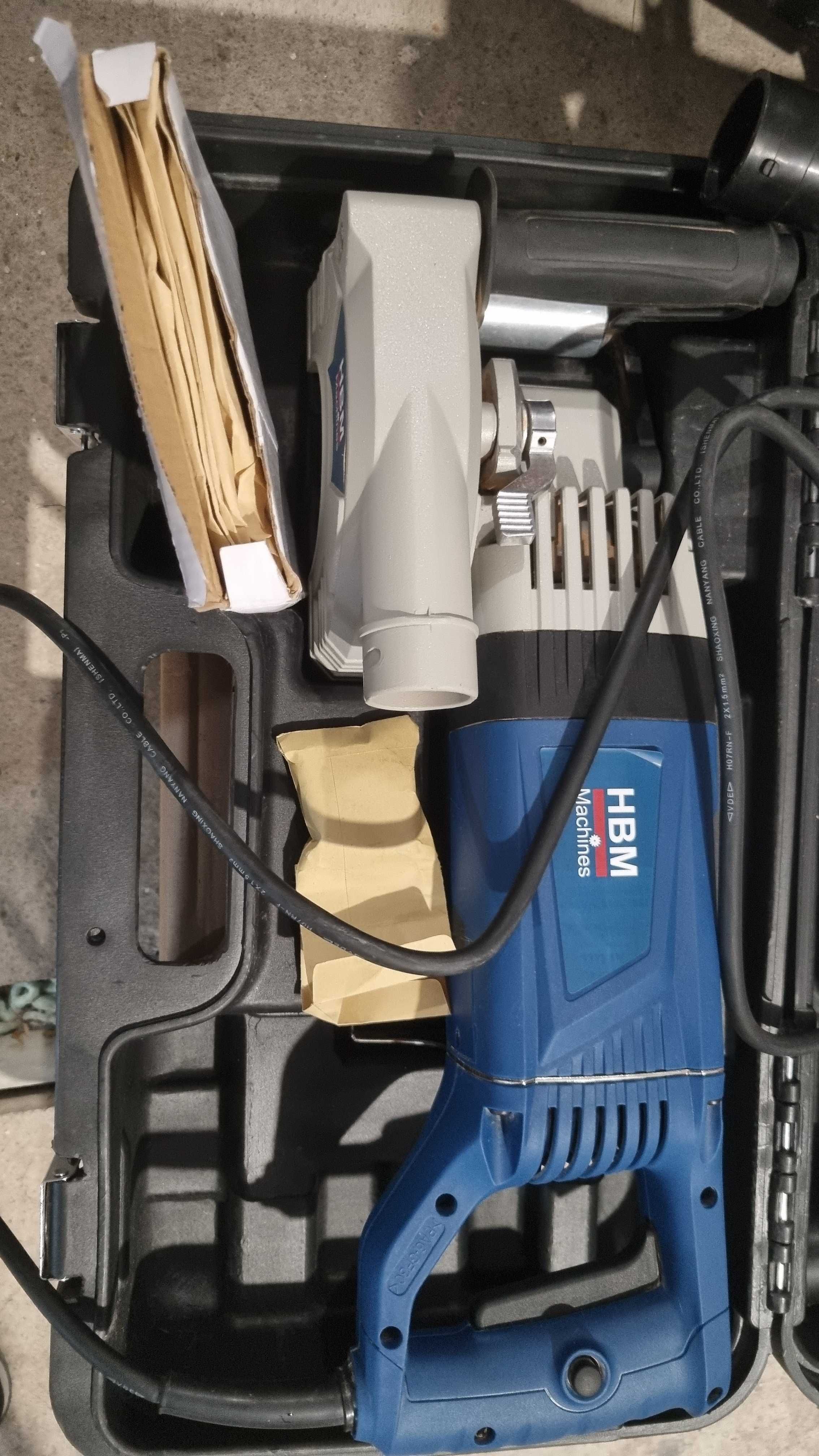 Фреза за канали с 5 диамантени диска 2400 W ф156 мм  HBM 10410