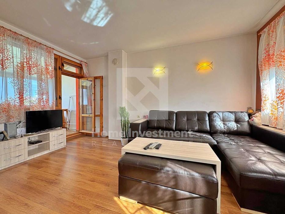 Двустаен обзаведен апартамент в района на Колхозен Пазар