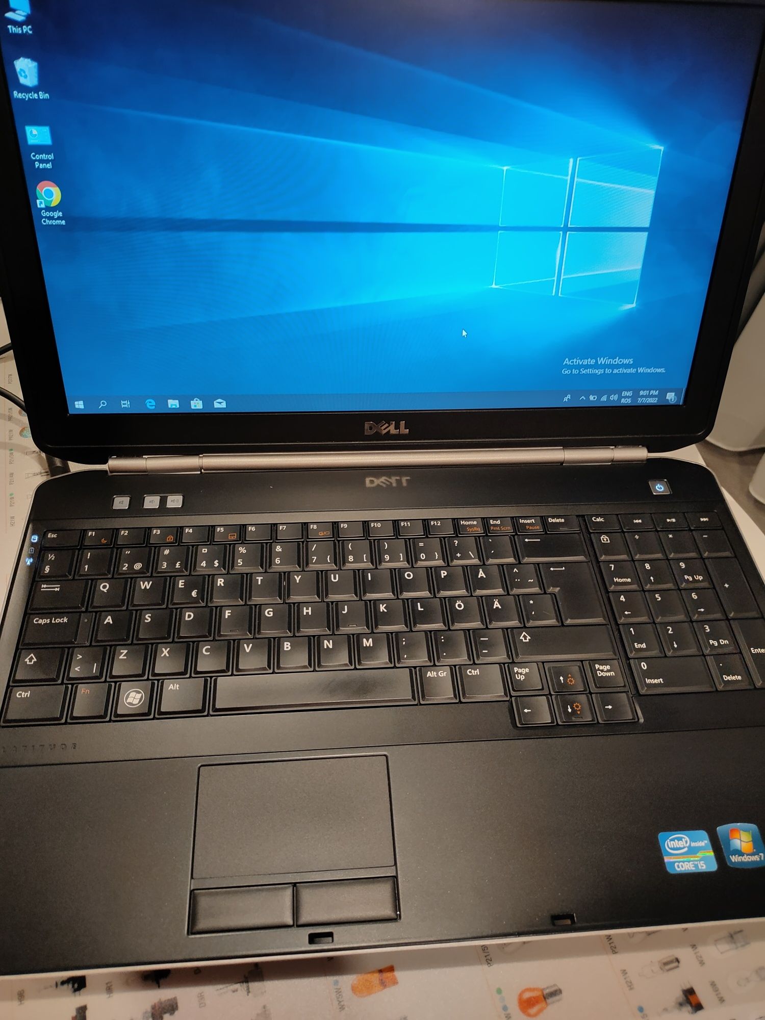 Dell Latitude E7240/E5430/ E5520 i5 15,6"  Dezmembrez