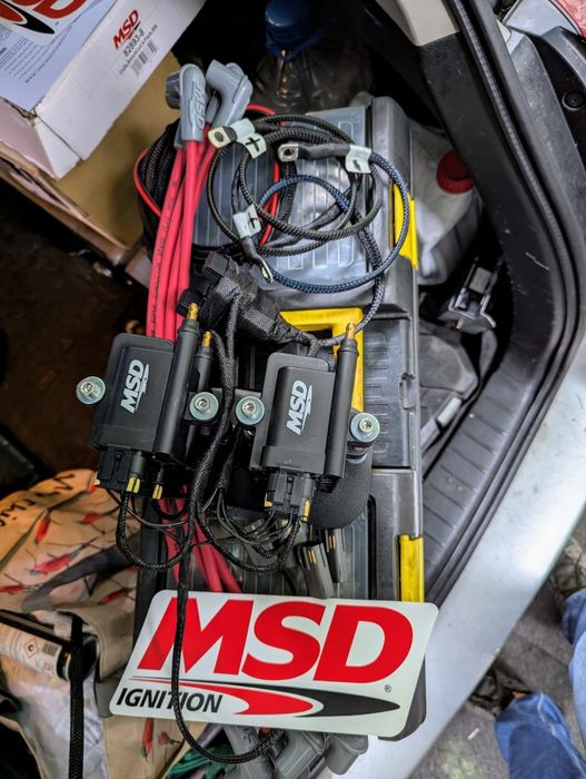 Set 4 bobine MSD tip IGN-1A +fise +suport dedicat Mazda RX-8